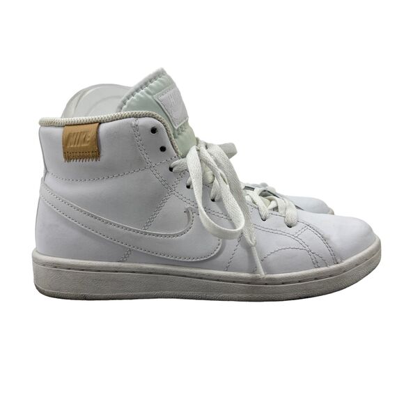 Nike Court Royale 2 Sneaker Womens 6.5 White Mid Top Casual Athletic CT1725-100 - Picture 1 of 12